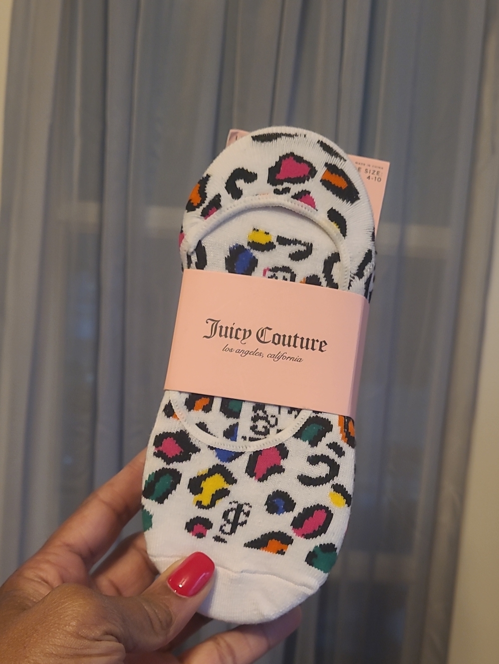JUICY COUTURE No Show Liners - 5 Pairs